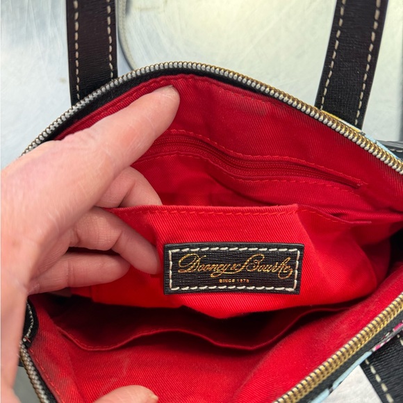 Dooney & Bourke Colorful Kite Print Satchel - Picture 5 of 6